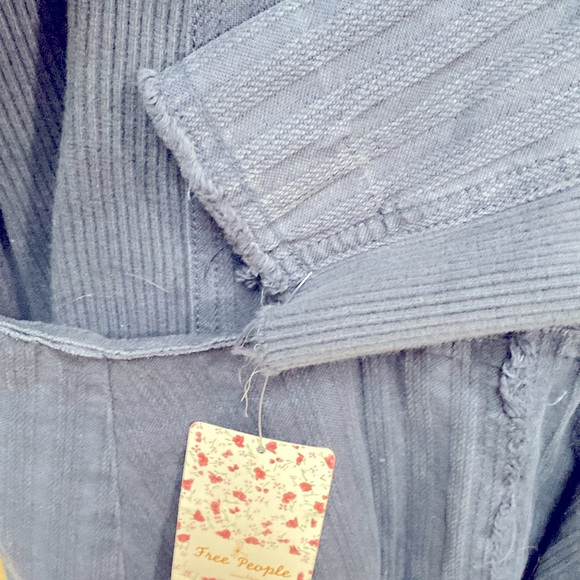 Free People Long Denim Jacket - Picture 9 of 13